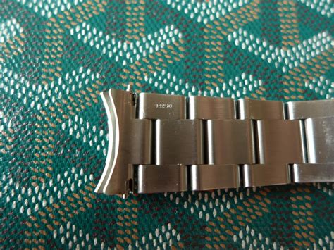 rolex buckle plaque chiusura|rolex endlink codes.